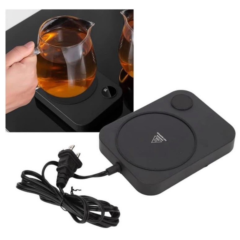 Coffee Mug Warmer, Auto Heat Preservation, Fast Heating Plate, Carry for Travel